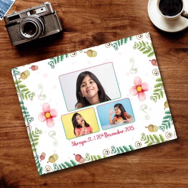 Personalised Photo Album (12.5'x9') for Child Birthday