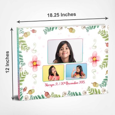 Personalised Photo Album (12.5'x9') for Child Birthday
