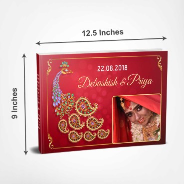 Personalised Photo Album (12.5'x9') for Sister Anniversary