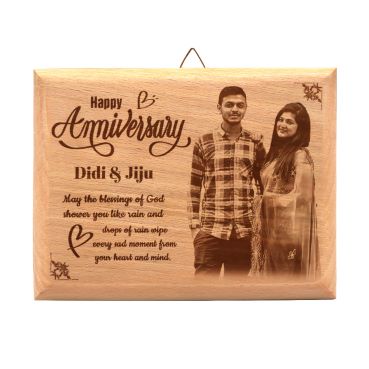 Anniversary Gift for Sister Wooden Photo Frame (5'x4')