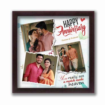 Personalised Photo Frame for Wife Anniversary (12'x12')