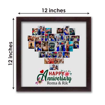 Personalised Photo Collage for Sister Anniversary (12'x12')