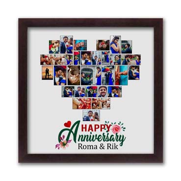 Personalised Photo Collage for Sister Anniversary (12'x12')