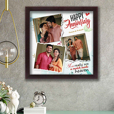 Personalised Photo Frame for Wife Anniversary (12'x12')