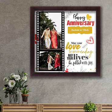 Personalised Photo Frame for Female Friend Anniversary (12'x12')