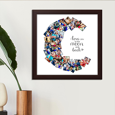 Personalised Photo Collage for Wife Anniversary (12'x12')