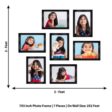 Personalised Photo Frame set for Child Birthday (7'x5':7nos)