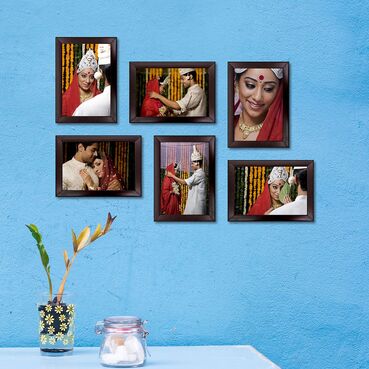 Personalised Photo Frame set for Daughter Anniversary(7'x5':6nos)