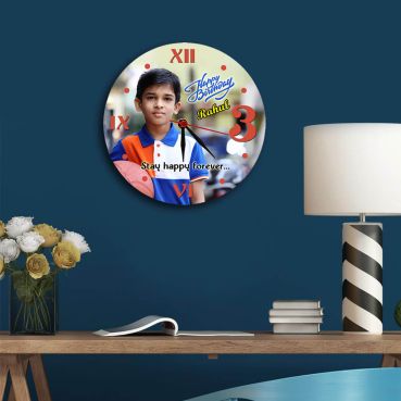 Photo Wall Clocks Birthday Gift for Boyfriend