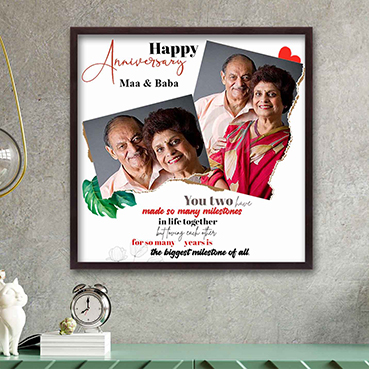 Personalised Photo Frame for Mother Anniversary (24'x24')