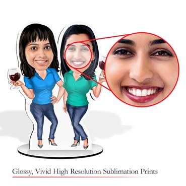 Personalised Caricature for Party Girls