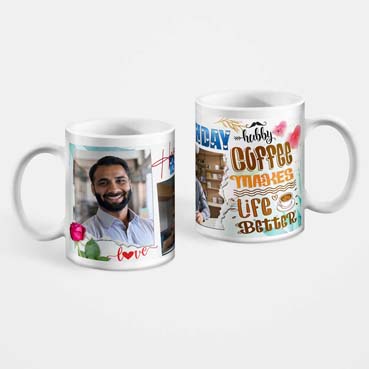 Personalised Mug for Husband Birthday (11oz)