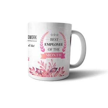 Eye Soothing White Custom Printable Coffee Mugs