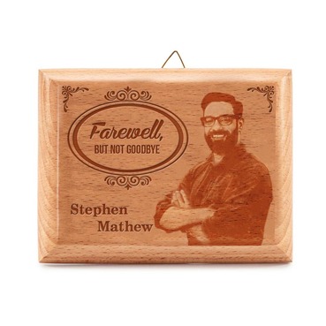 Perfect Personalized Wooden Photo Plaque as Gift (5PCS)