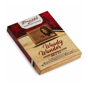 Perfect Personalized Wooden Photo Plaque as Gift (5PCS)