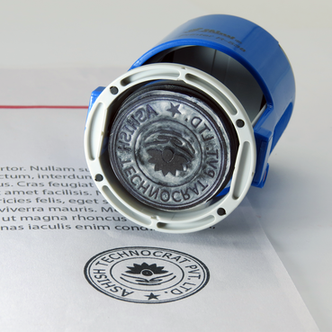 Personalized Round Self Inkers 38mm Diameter